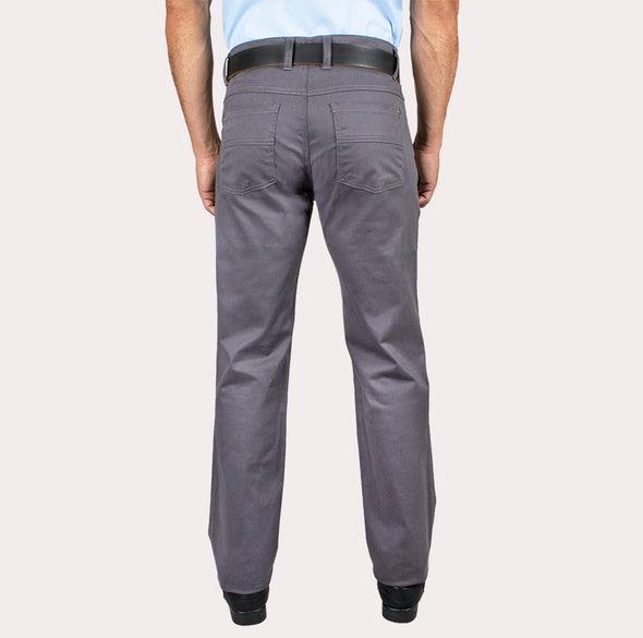 Silueta Regular - Pantalón casual 5 bolsillos liso R-1021110456