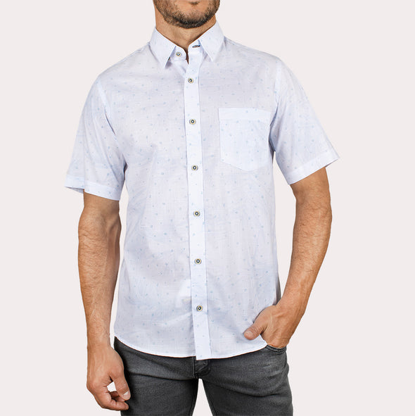 Silueta Regular - Camisa Manga Corta Estampada R-1053110648