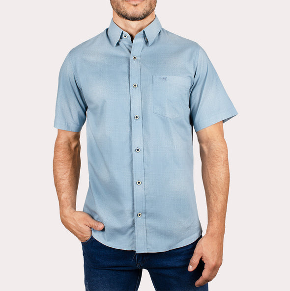 Silueta Regular - Camisa Manga Corta Estampada R-1053110654