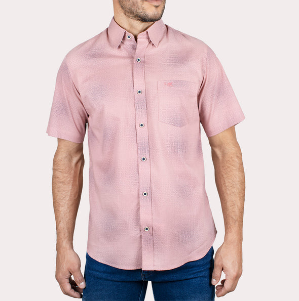 Silueta Regular - Camisa Manga Corta Estampada R-1053110654