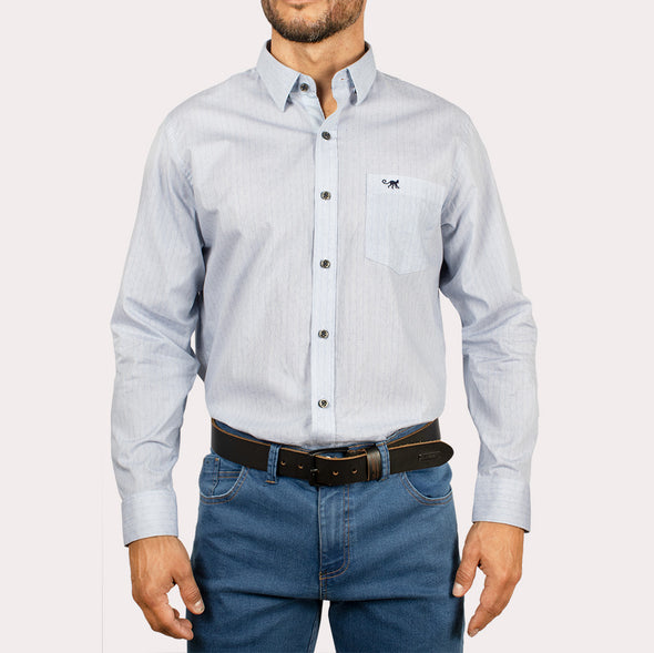 Silueta Regular - Camisa Manga Larga Estampada R-1053110678