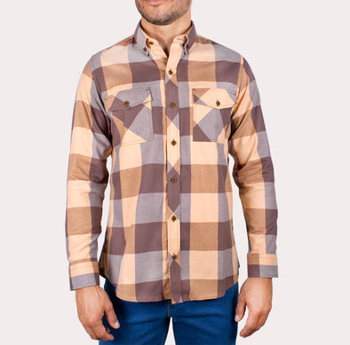 Silueta Regular - Camisa Manga Larga Leñadora - R 1054110252