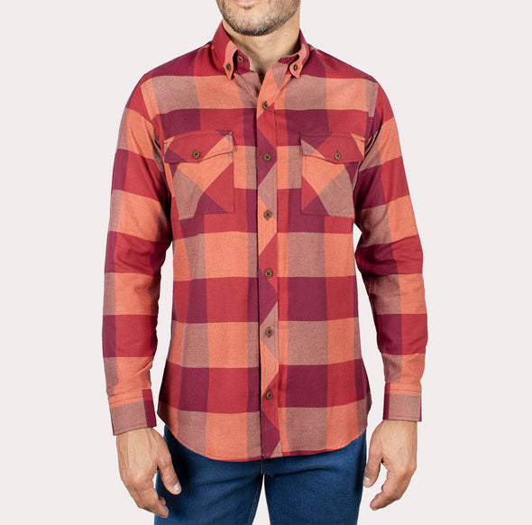 Silueta Regular - Camisa Manga Larga Leñadora - R 1054110252