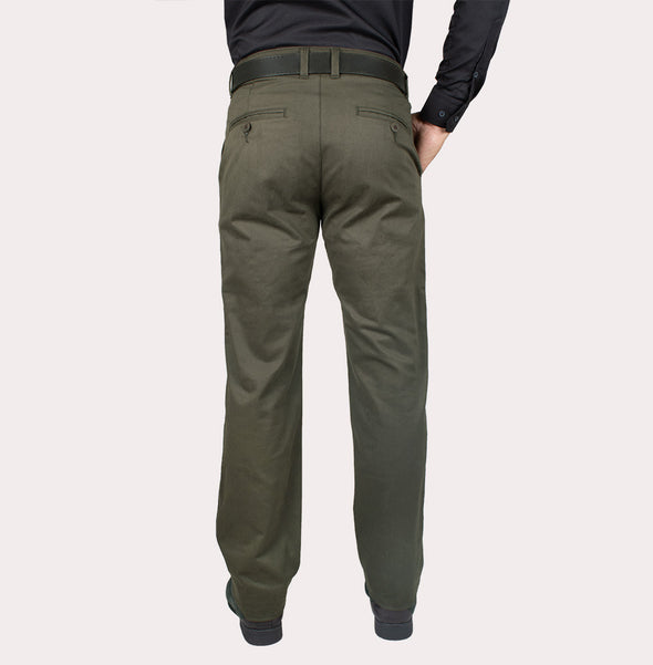 Silueta Regular - Dril Casual Liso R- 1021110506