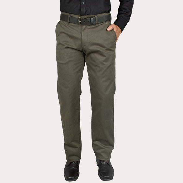 Silueta Regular - Dril Casual Liso R- 1021110506
