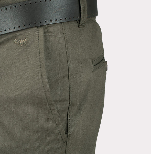 Silueta Regular - Dril Casual Liso R- 1021110506