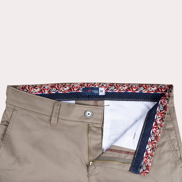 Silueta Regular - Pantalón Casual Liso R-1021110478