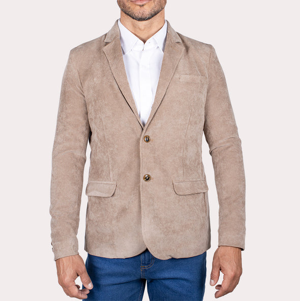 Silueta Slim - Blazer Tipo Pana R- 1073130011