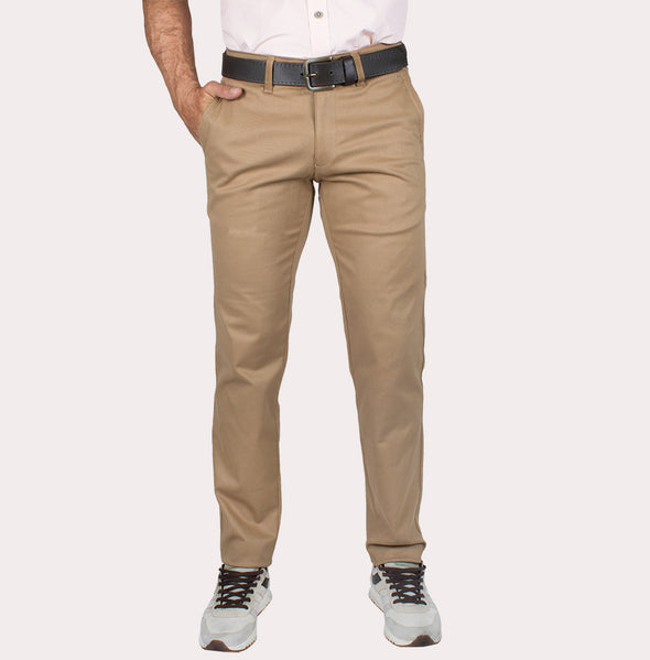 Silueta Slim - Dril Casual Liso R- 1021130131