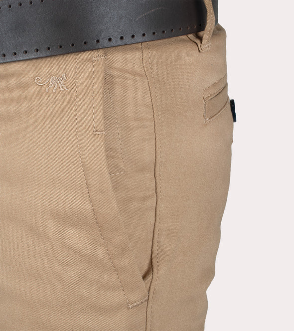 Silueta Slim - Dril Casual Liso R- 1021130131