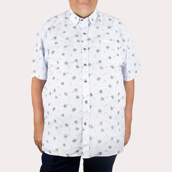 Silueta Clásica - Camisa Manga Corta Estampado R- 1053120169