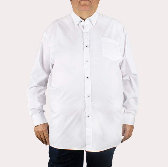 Silueta Clásica - Camisa Manga Larga Fondo Entero R- 1053120173