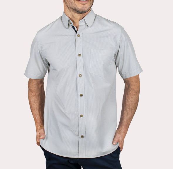 Silueta Regular - Camisa Manga Corta Cuadros R-1053110745