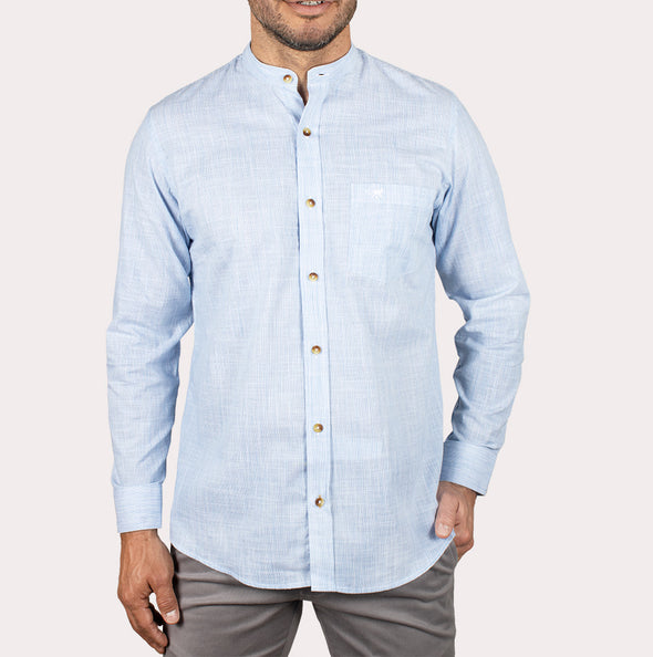 Silueta Regular - Camisa Manga Larga Lino R-1053110750