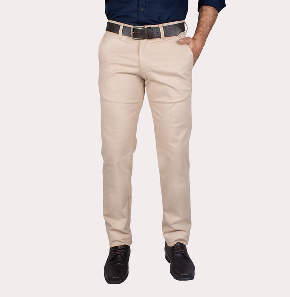 Silueta Slim - Dril Casual Liso R- 1021130132