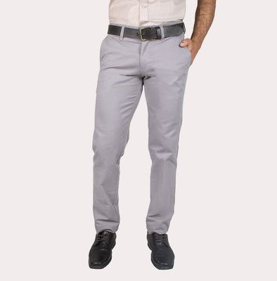 Silueta Slim - Dril Casual Liso R- 1021130132