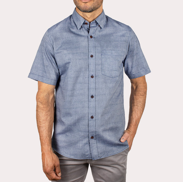 Silueta Regular - Camisa Manga Corta Estampada R- 1053110699